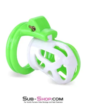 2742M      Green Hell Cock Cuff Chastity Cage - LAST CHANCE - Final Closeout!