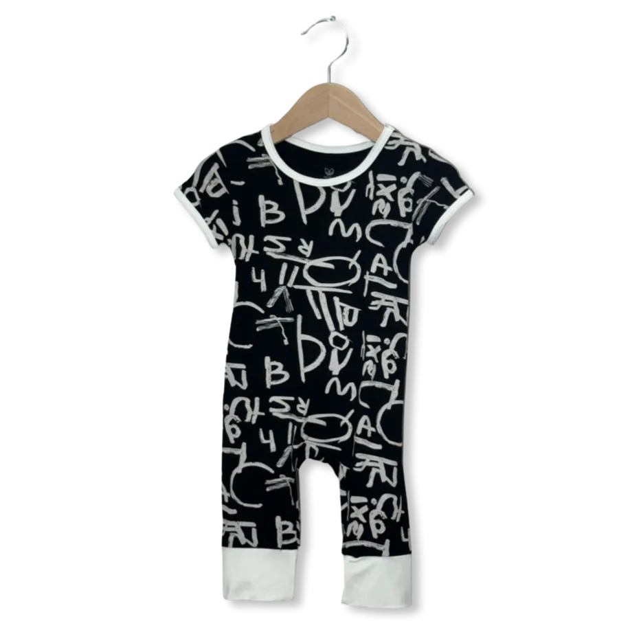 Alphabet for Autism Kid's Short Long Romper