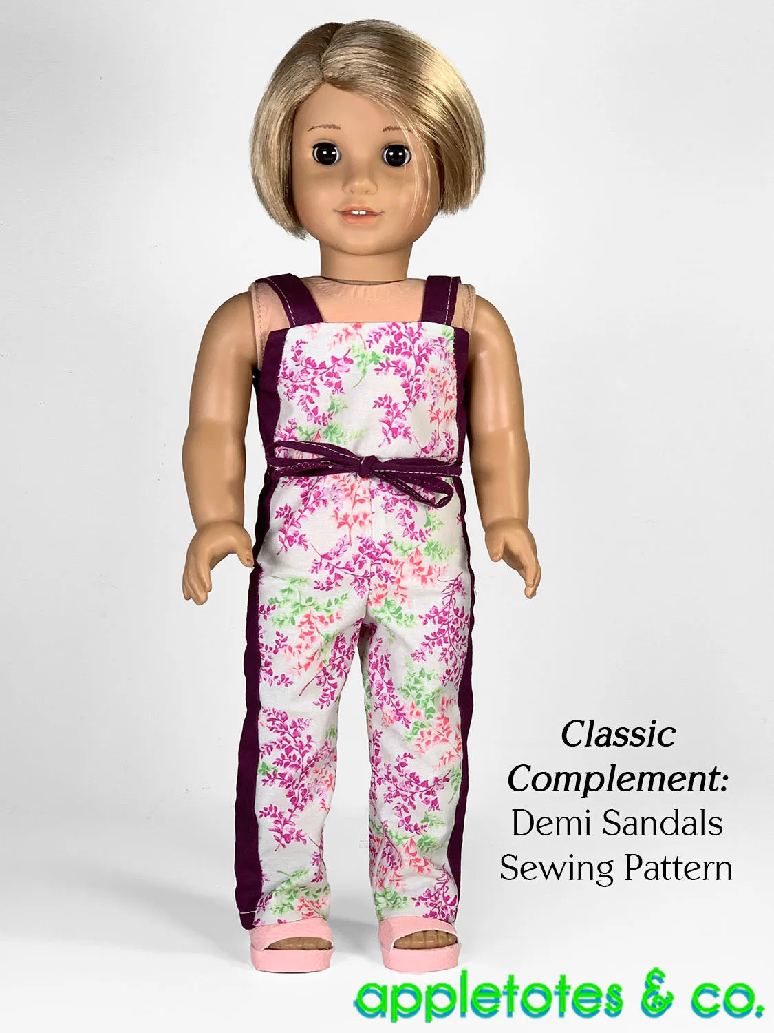 Austin Romper 18 Inch Doll Sewing Pattern