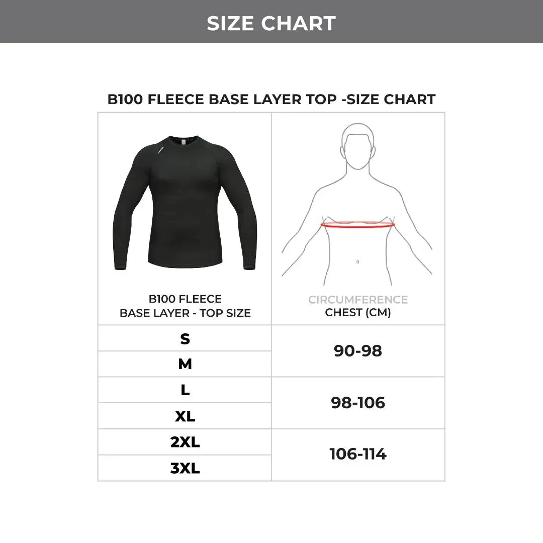 B100 FLEECE BASE LAYER - TOP