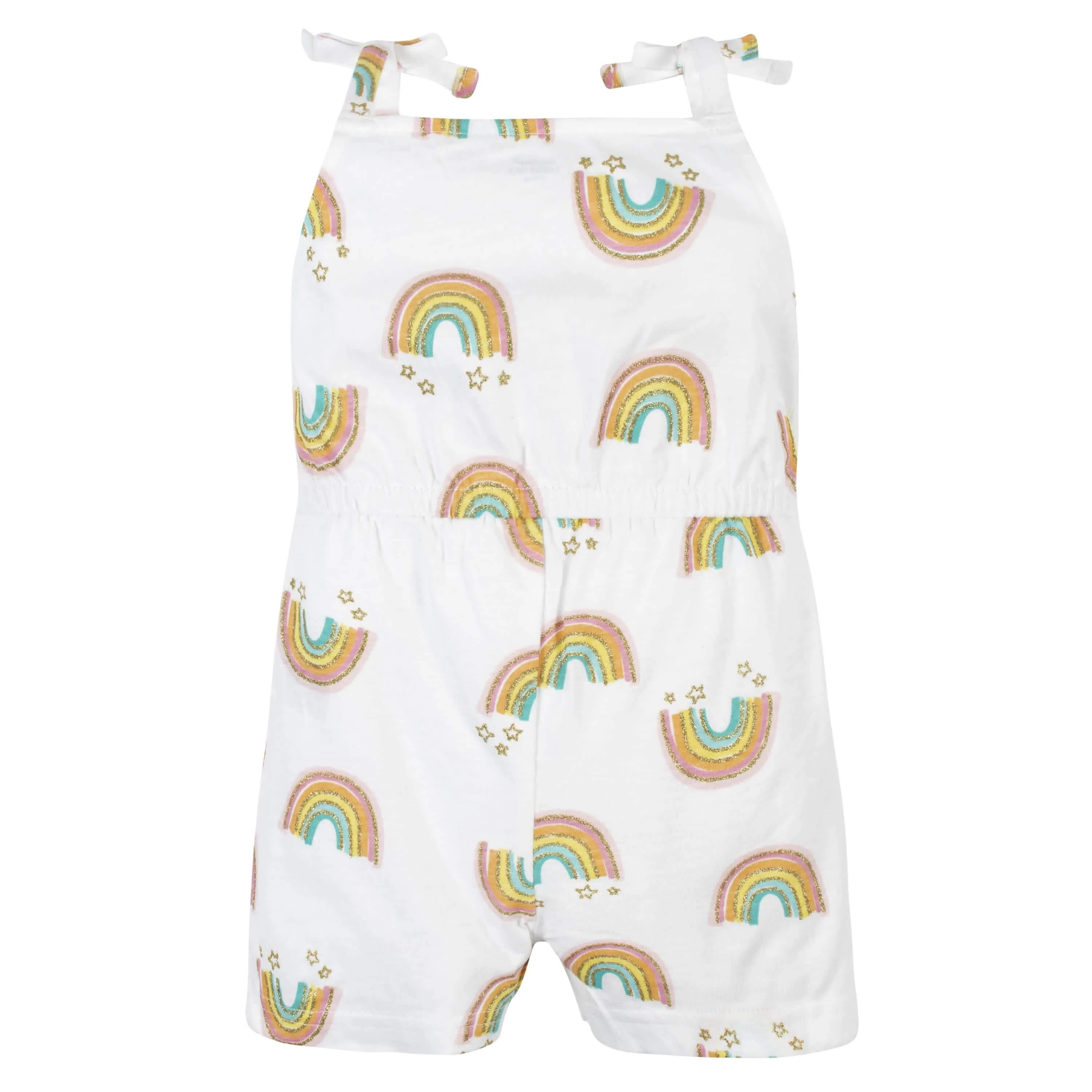 Baby Girls 2-Pack Sunshine Rompers