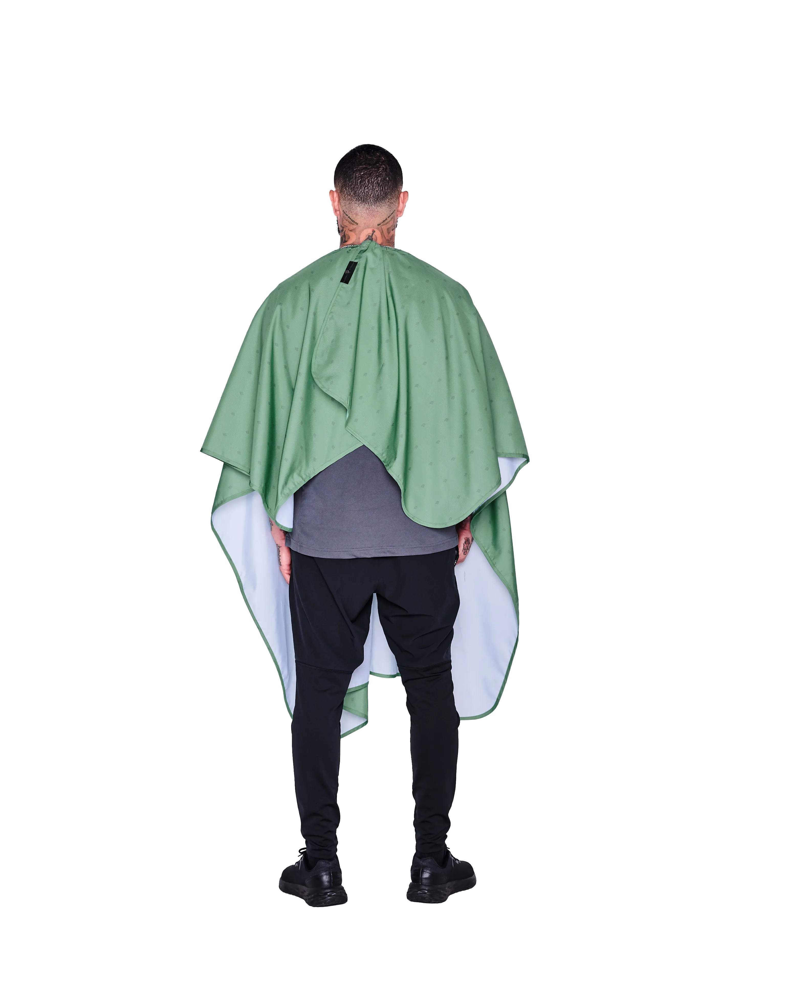 Barber Strong The Barber Shield Cape - Army Green