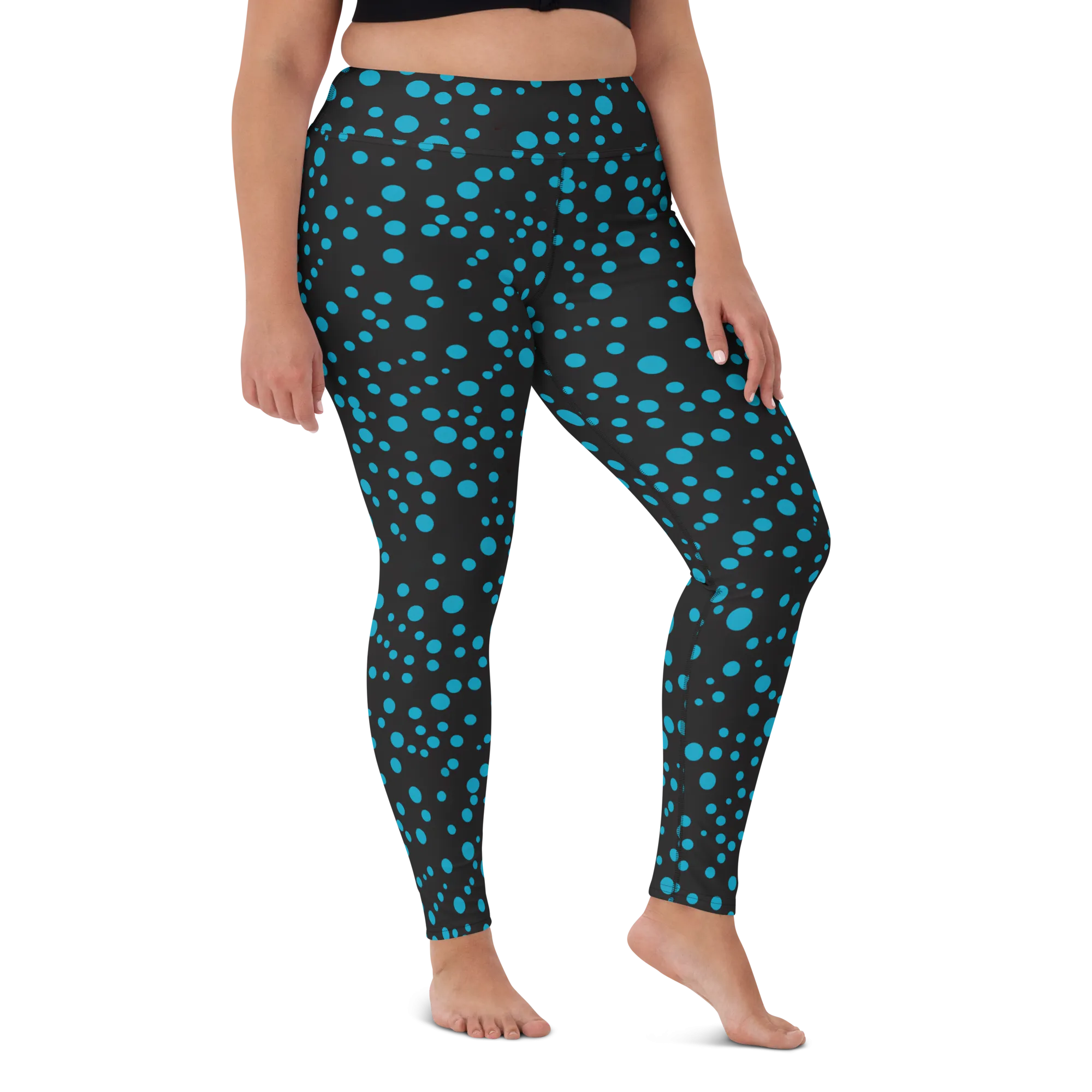 Beautiful Bioluminescence Leggings - High Waist (Warehouse)