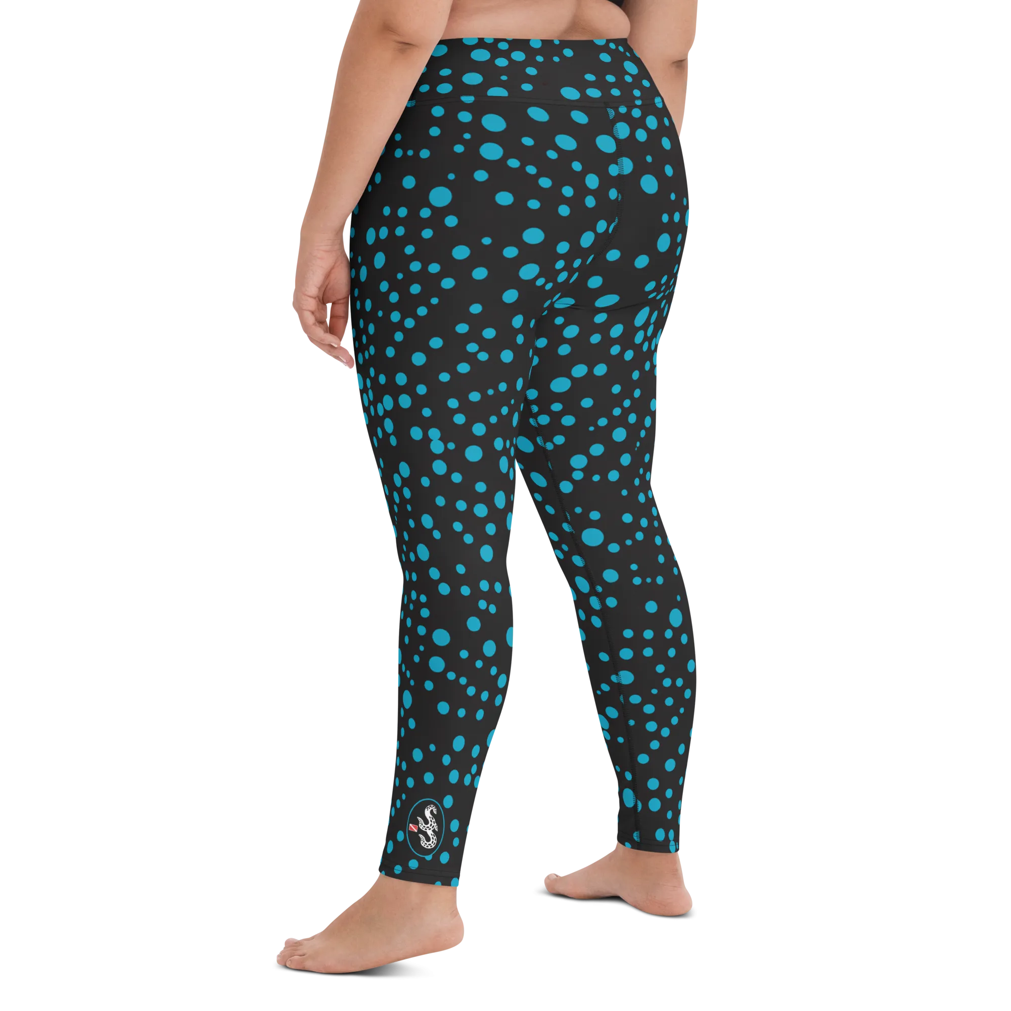 Beautiful Bioluminescence Leggings - High Waist (Warehouse)