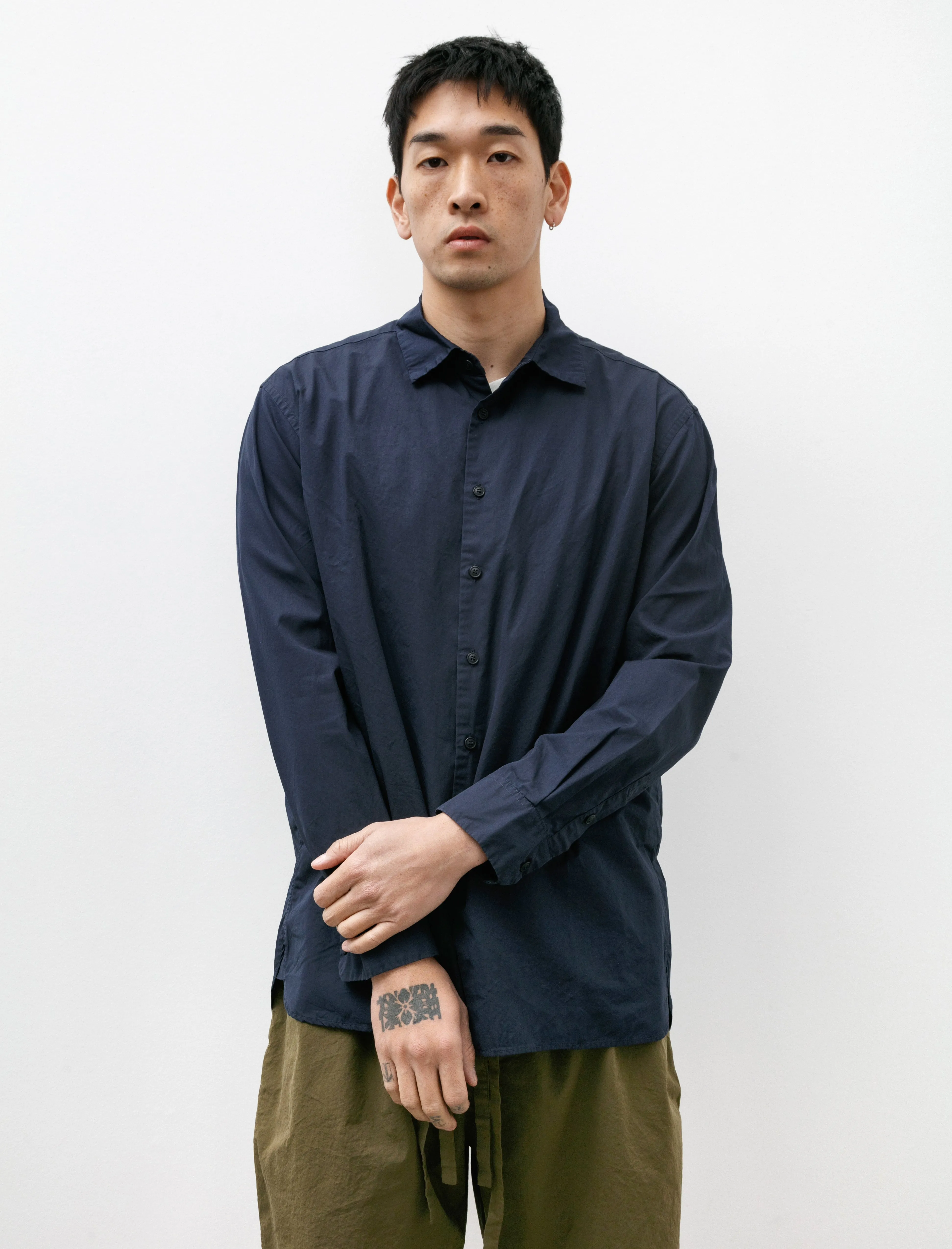 Big Raccourcie Shirt Navy