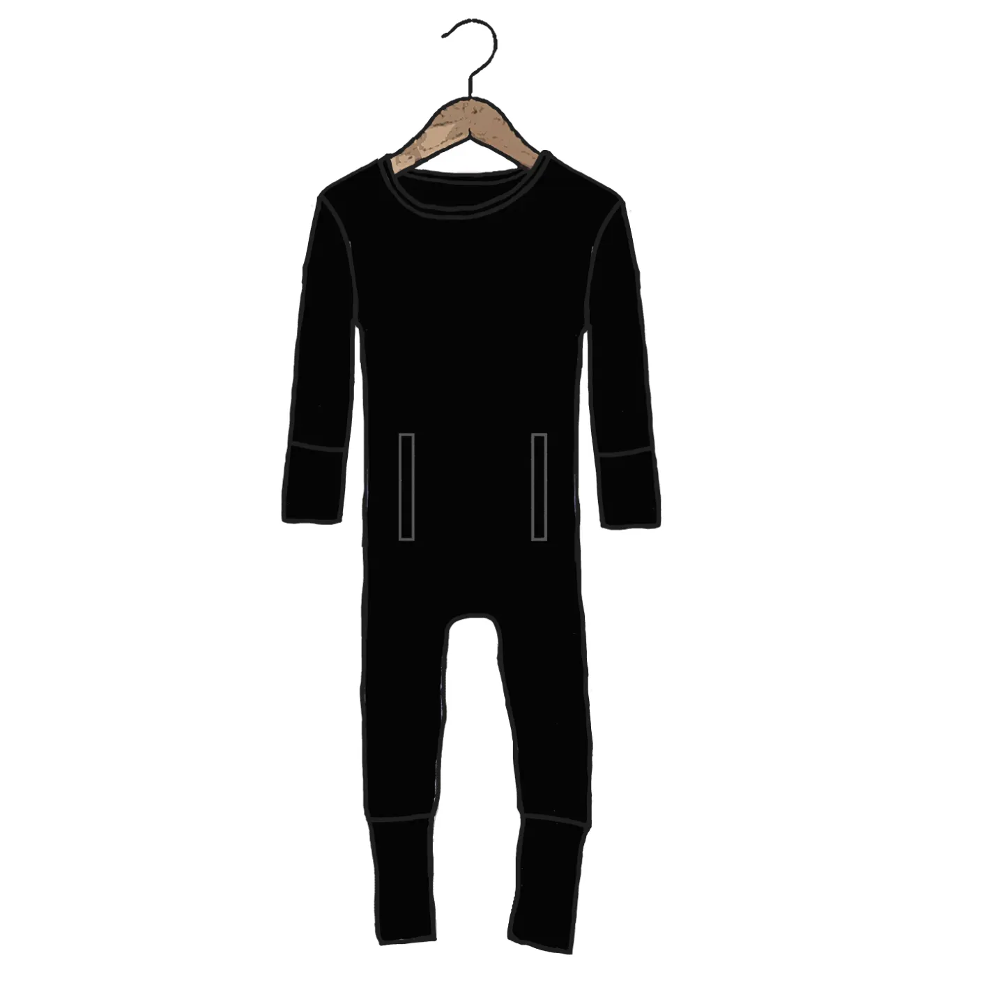 Black Adaptive Tube Access Day to Night Romper