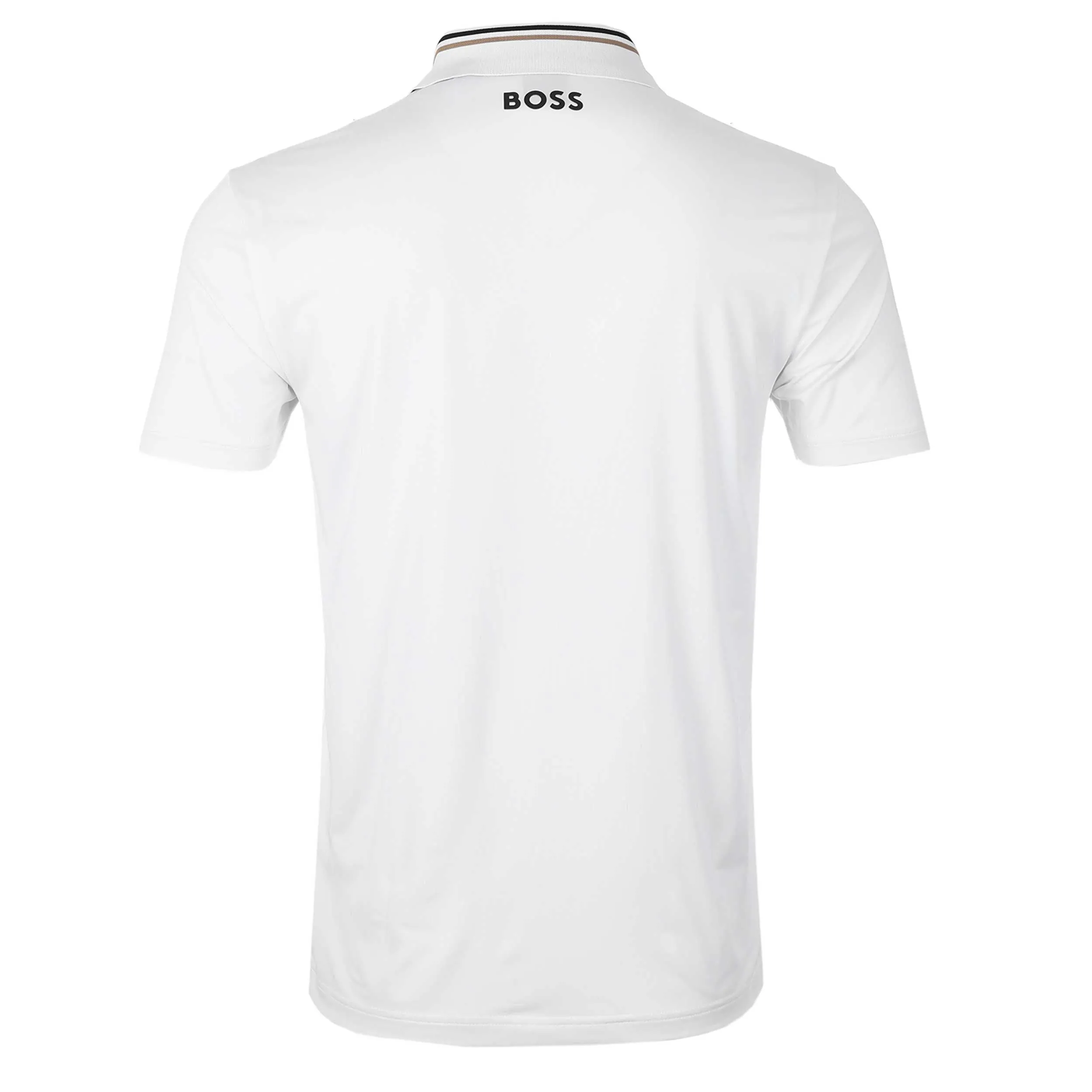 BOSS Paddytech Polo Shirt in White