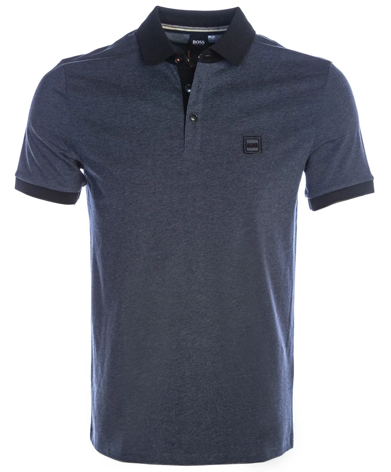 BOSS Pjeans Polo Shirt in Navy