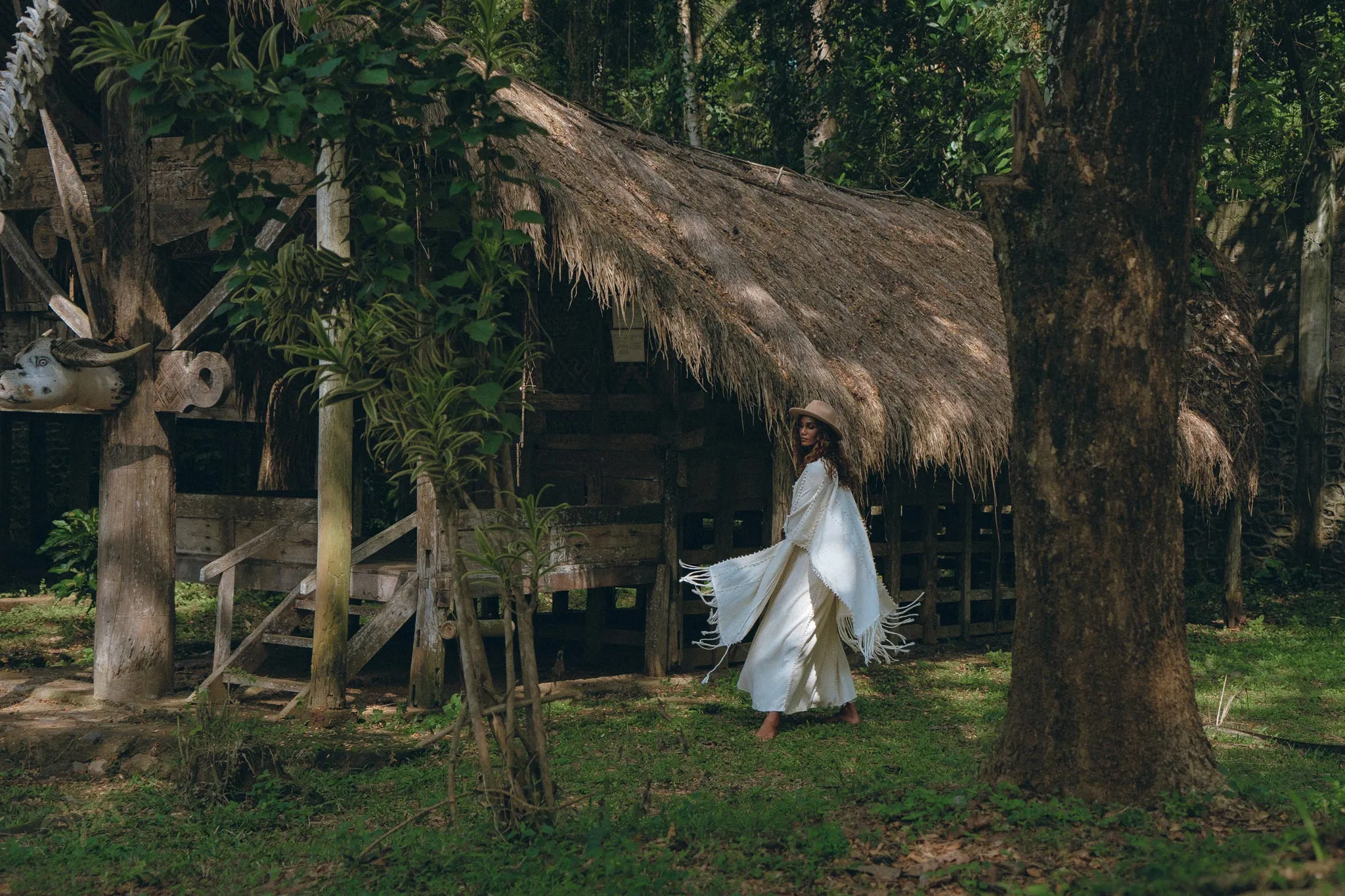 Bridal Poncho Robe • Boho Cape for Women • Bohemian Kimono Overcoat