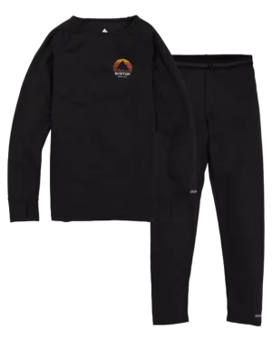 Burton Kids' Lightweight Base Layer Set - True Black