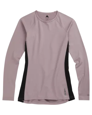 Burton Womens Midweight X Base Layer Crewneck - Elderberry - 2023