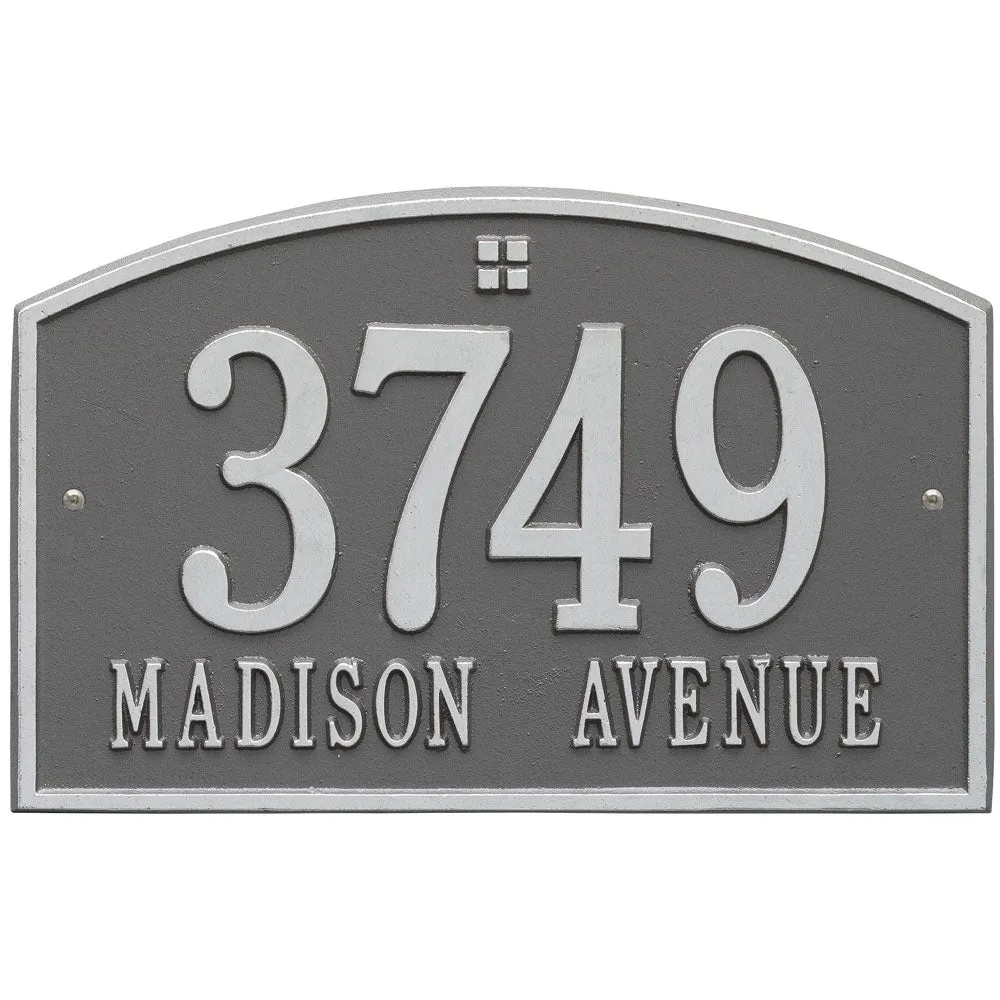 Cape Charles Address Plaque - Two-Line