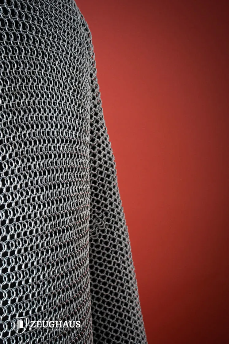 Chainmail Hauberk Roundring 10mm Galvanized