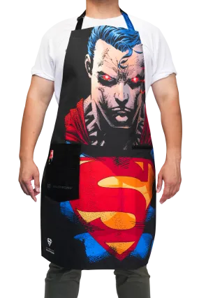 Chef's Apron | Superman™ Edition | Heat Vision | 100% Breathable Cotton | Dalstrong ©