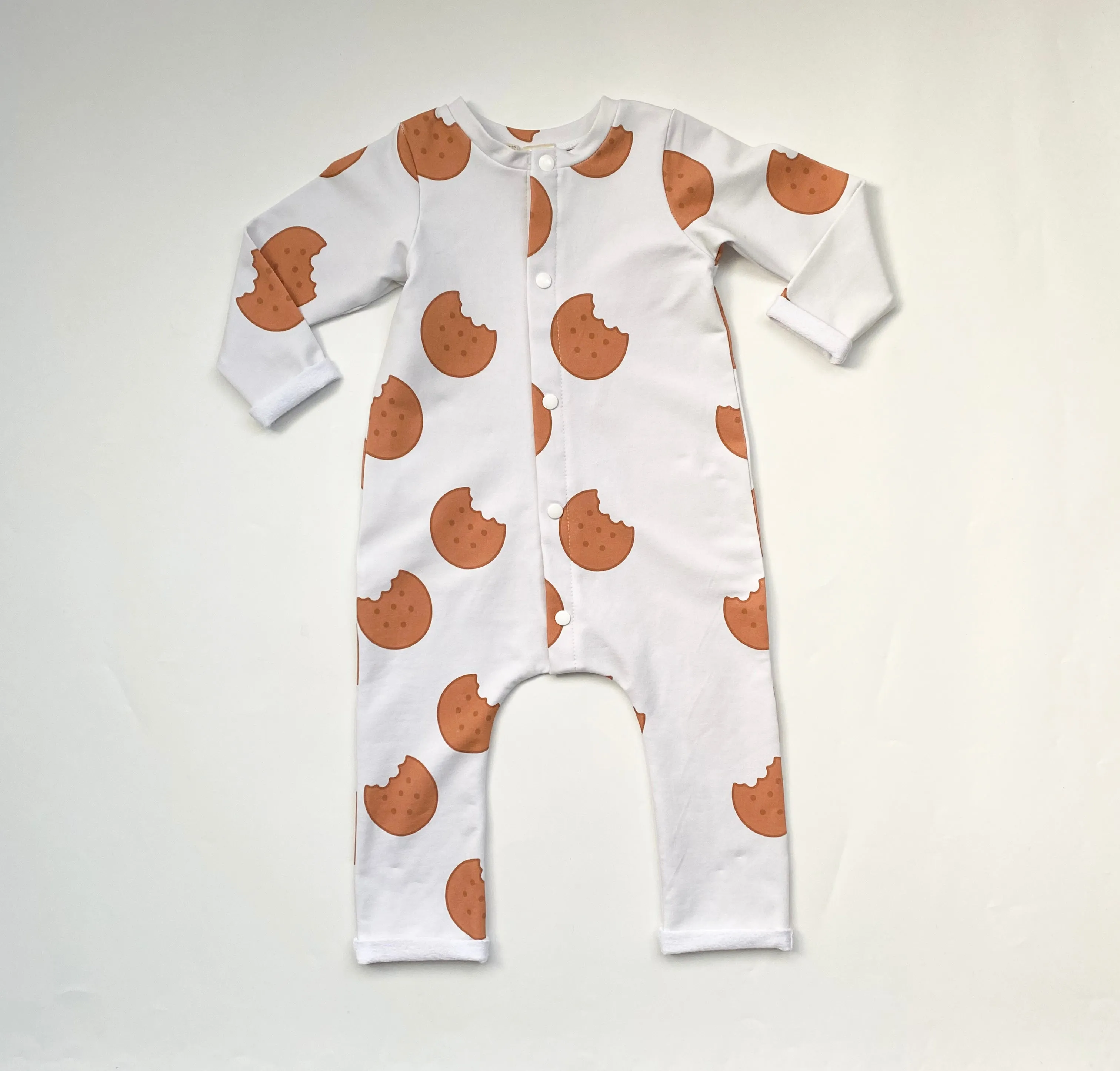 COOKIE organic print romper