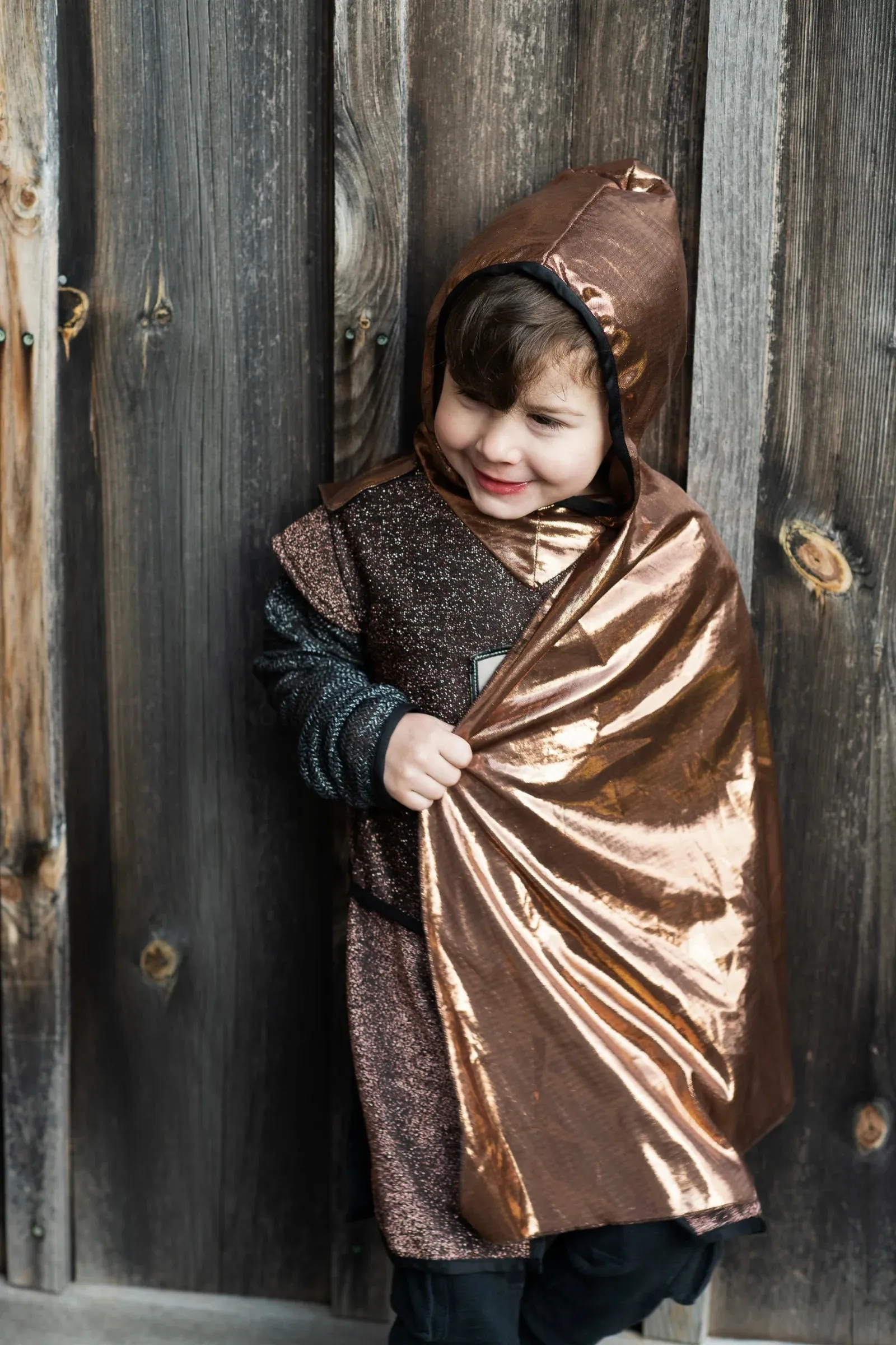 copper | knight tunic   cape