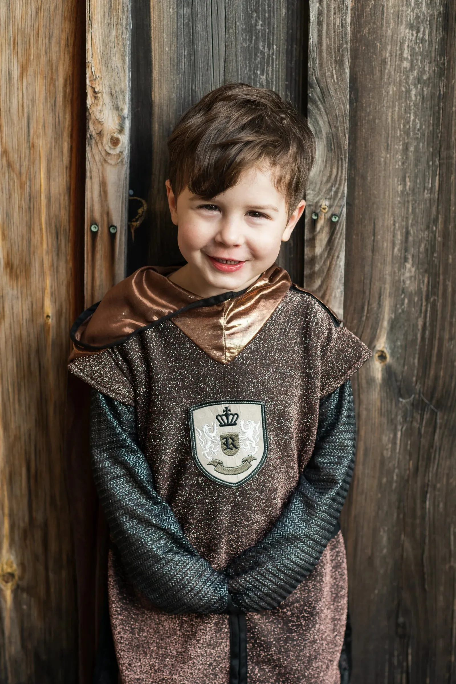 copper | knight tunic   cape