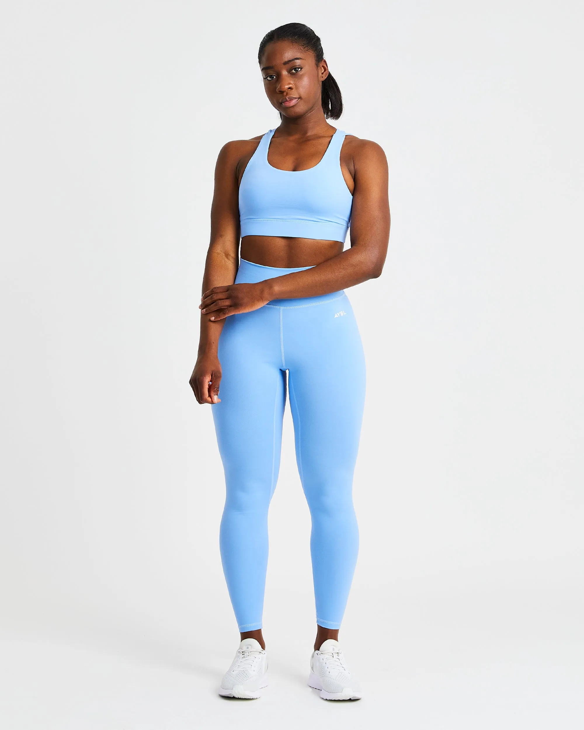 Core Leggings - Placid Blue