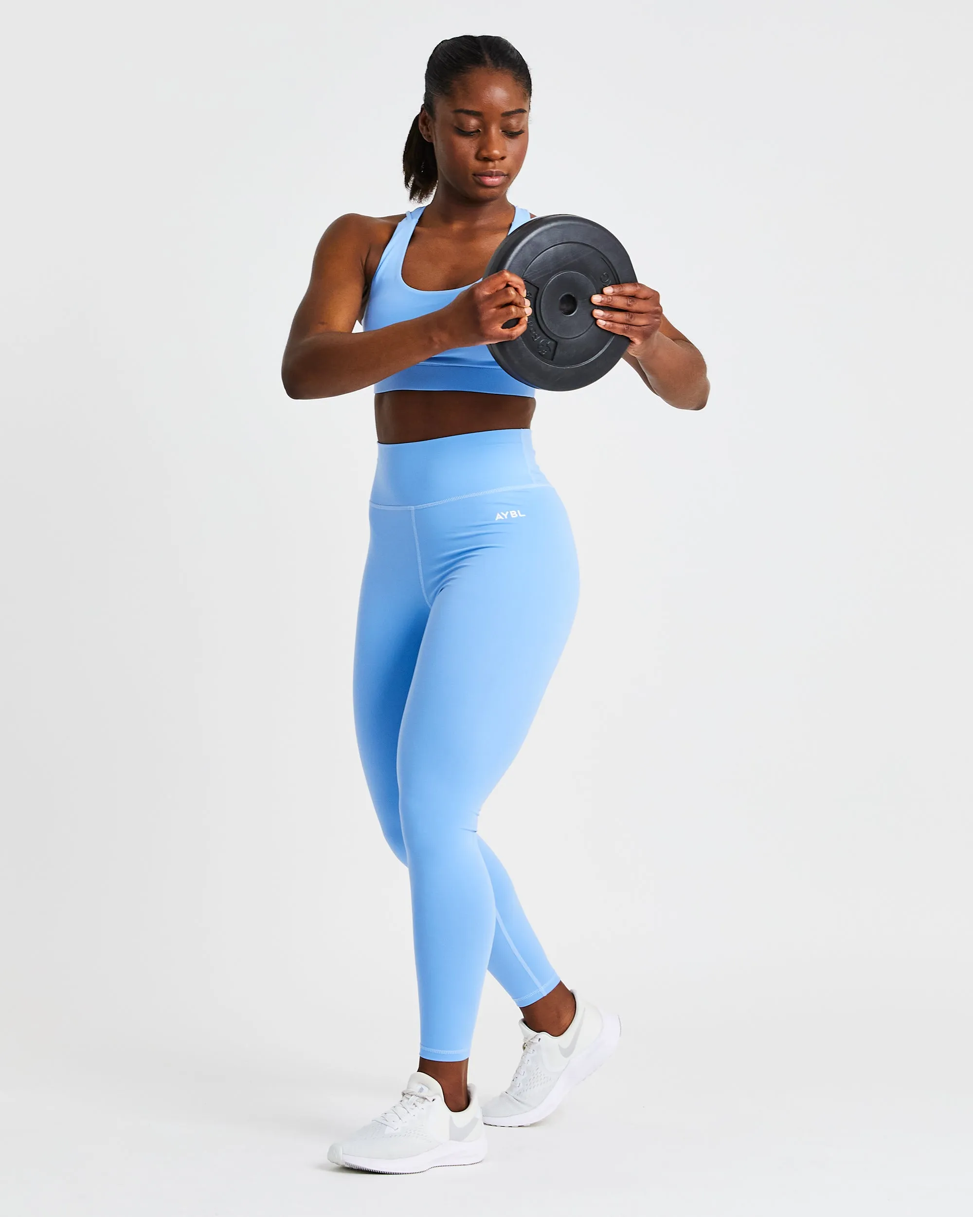 Core Leggings - Placid Blue