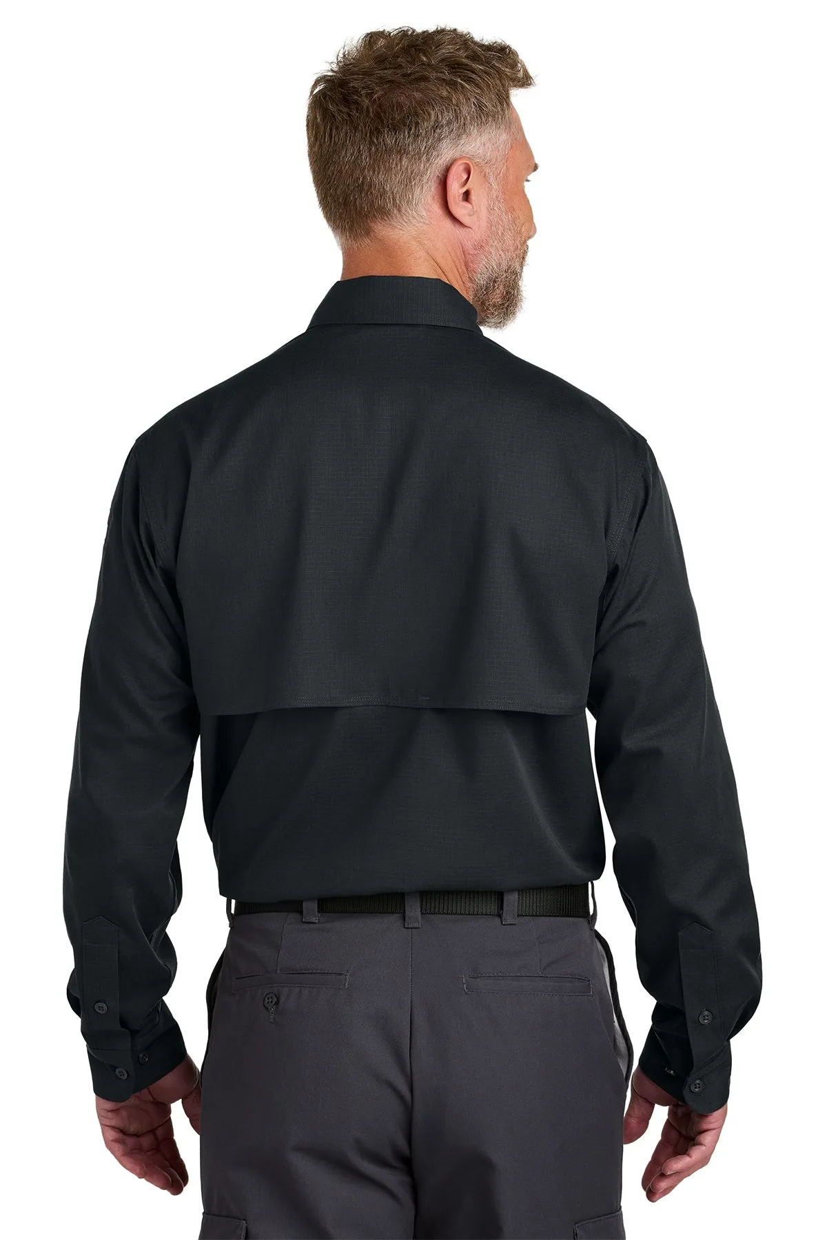 CornerStone Long Sleeve Select Tactical Custom Shirts, Echo Steel