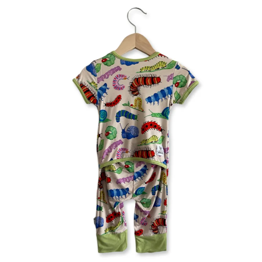 Creepy Crawlies Kid's Short Long Romper