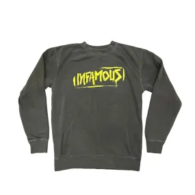 Crew Neck Sweatshirt - Volt Infamous