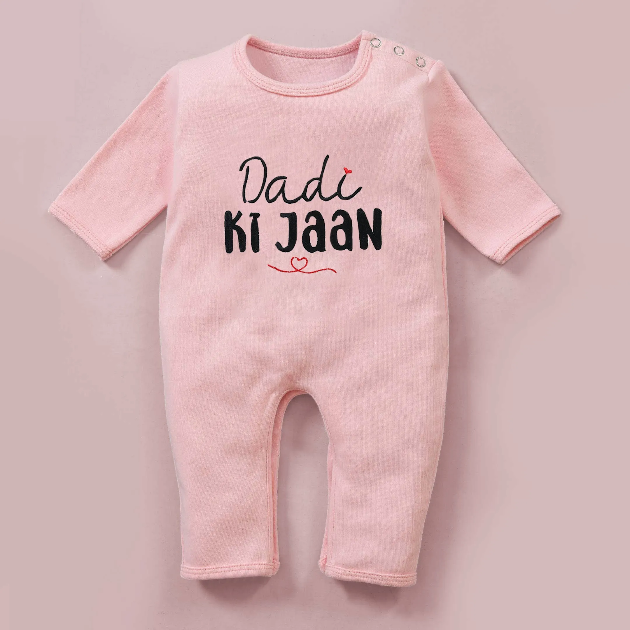 Dadi ki Jaan Embroidered Baby Romper