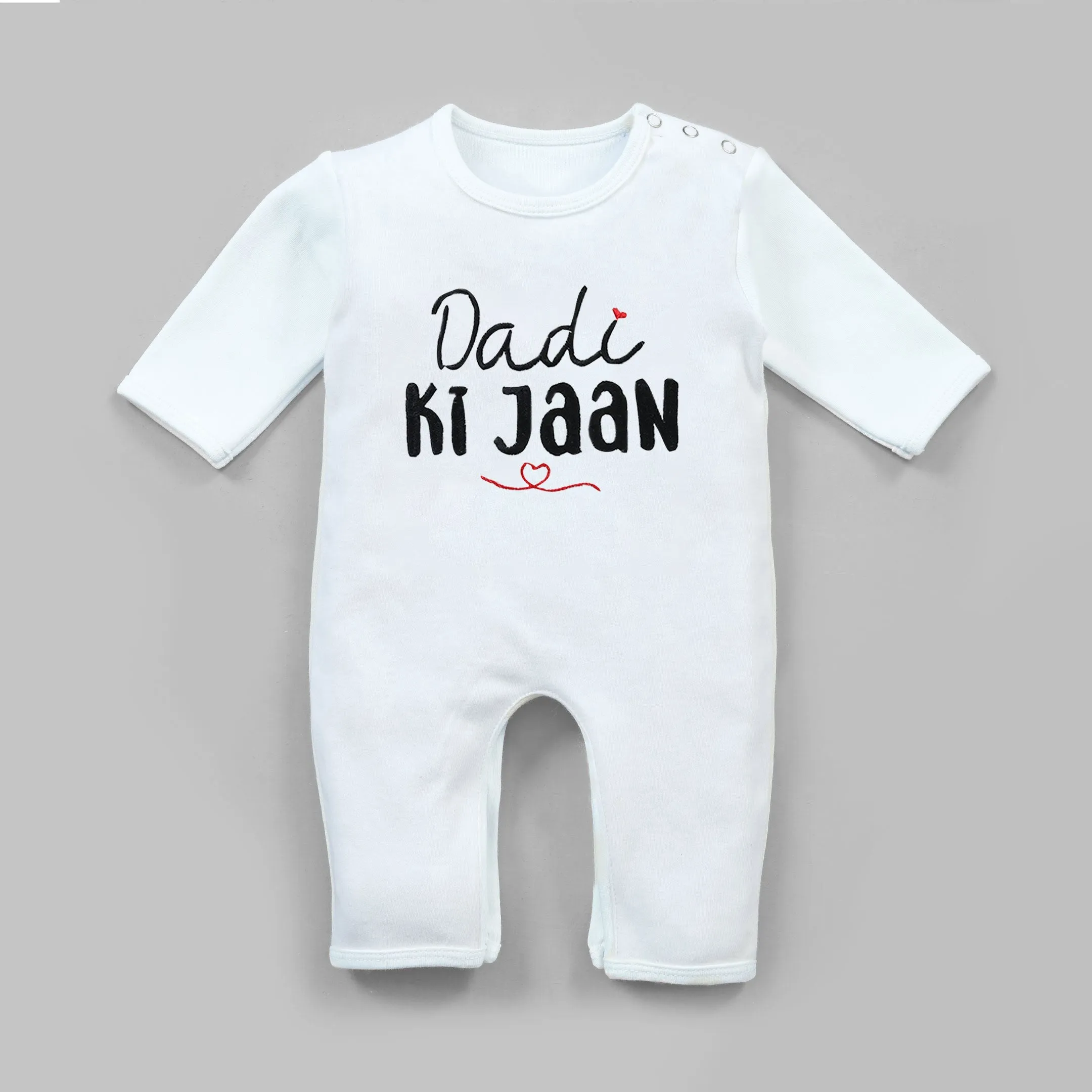 Dadi ki Jaan Embroidered Baby Romper