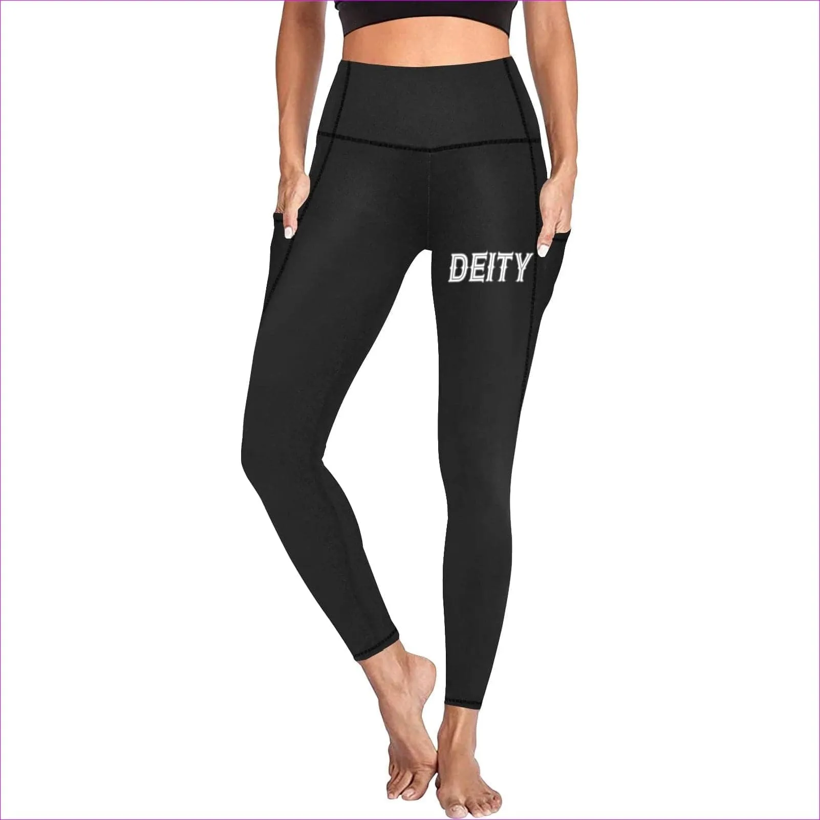 Deity High Waist Leggings w/ Pockets - 10 Colors