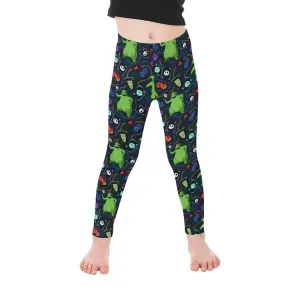 Disney Nightmare Before Christmas Oogie Cards And Dice Kid's Leggings