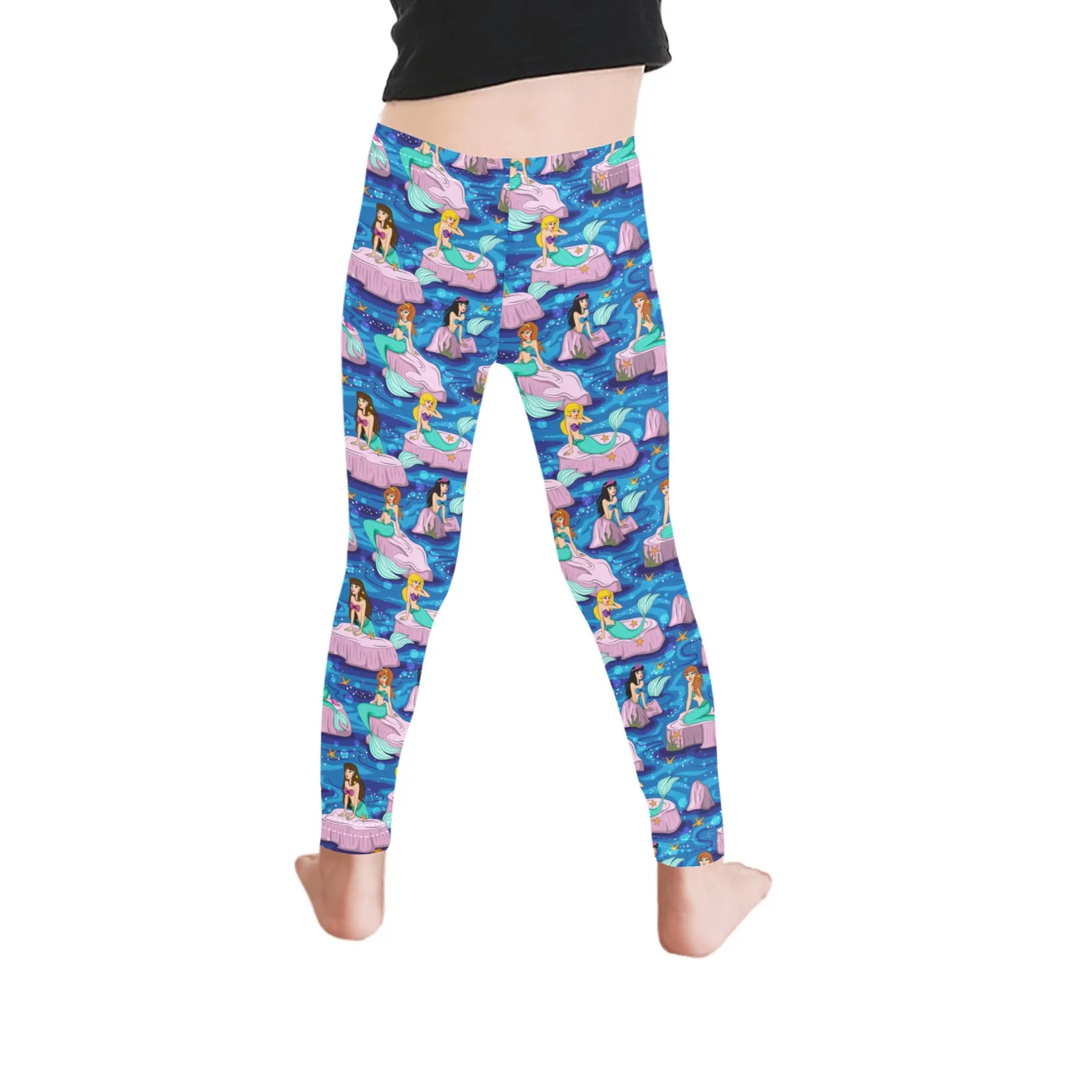 Disney Peter Pan Mermaid Lagoon Kid's Leggings