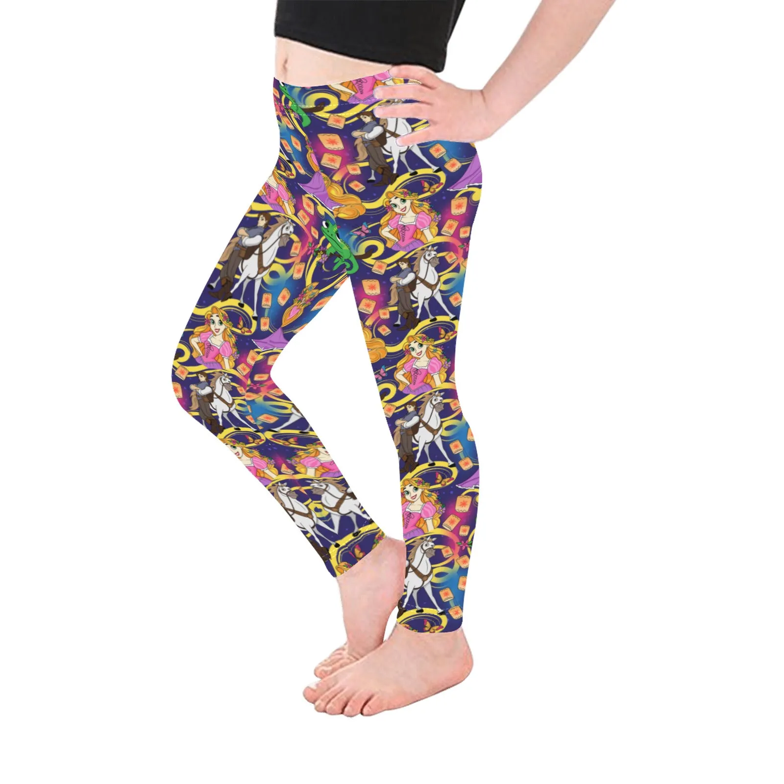 Disney Tangled Rapunzel At Last I See The Light Kid's Leggings