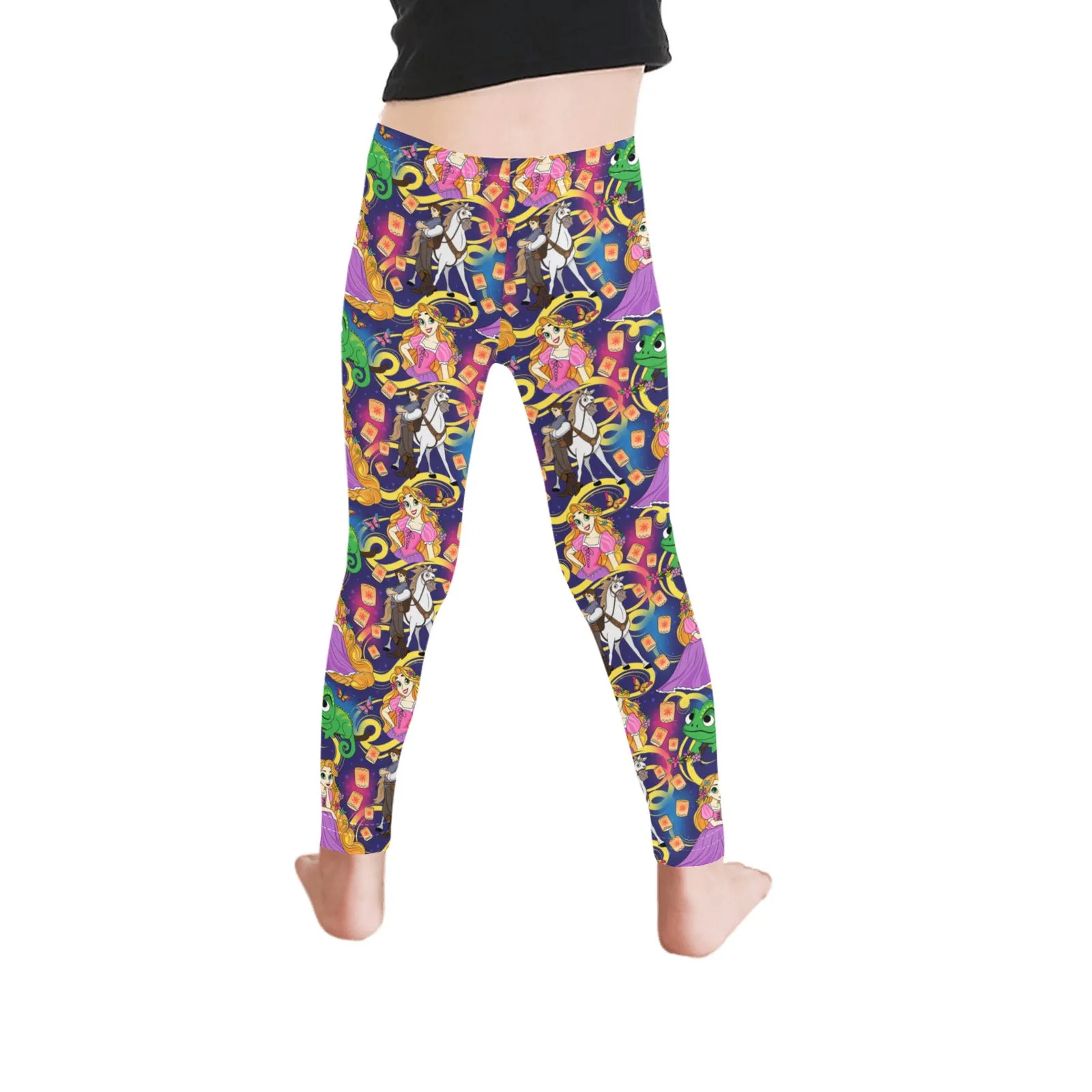 Disney Tangled Rapunzel At Last I See The Light Kid's Leggings