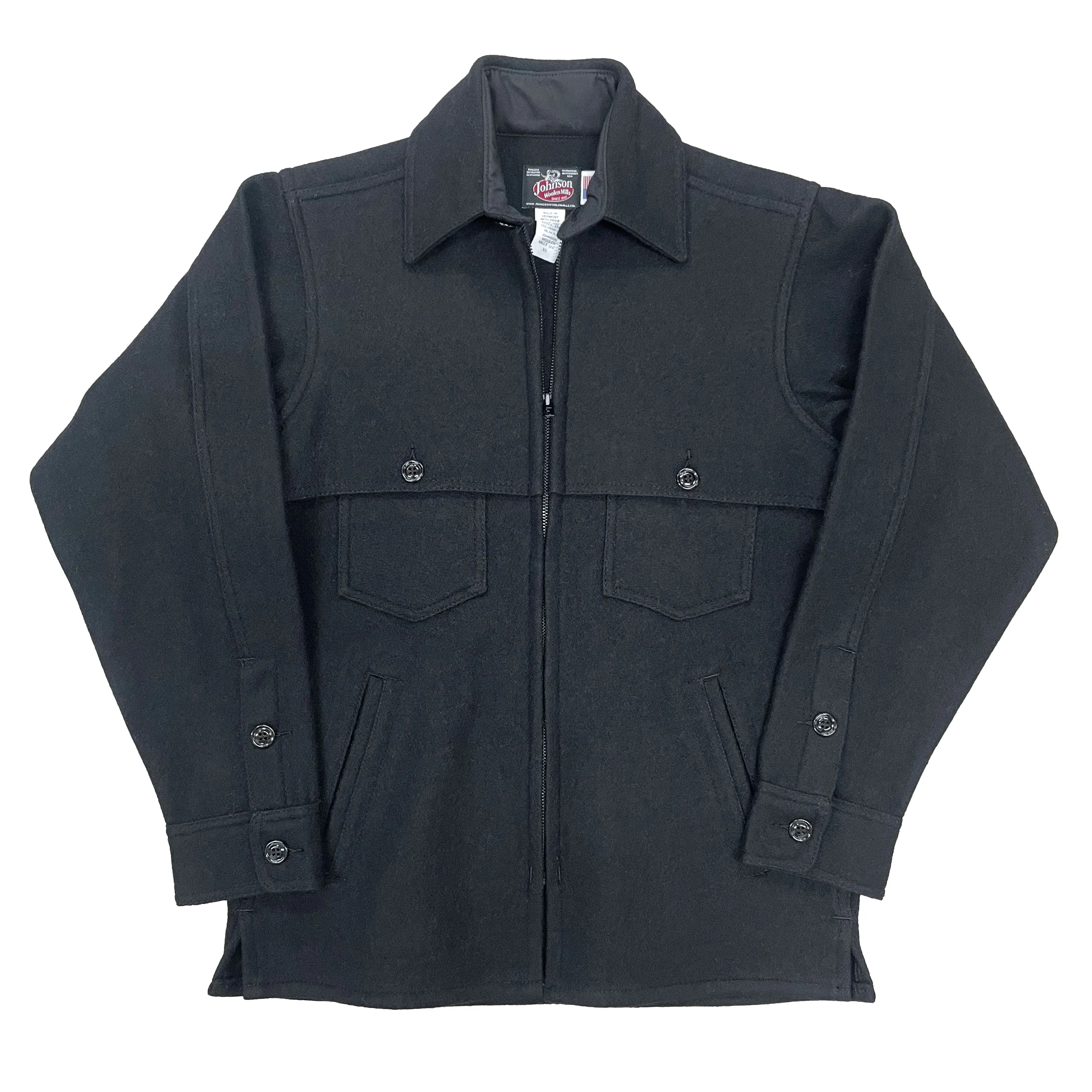 Double Cape Jac Shirt - Midnight Black