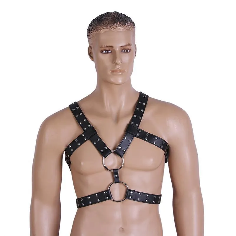 Double Ring Male Harness