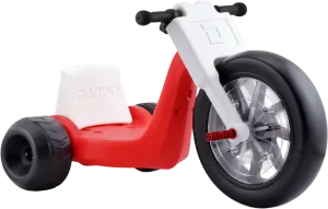 Droyd Romper Electric Trike for Kids 24V 2Ah Lithium Ion 50W Brushed 3 Miles 6 MPH Red New