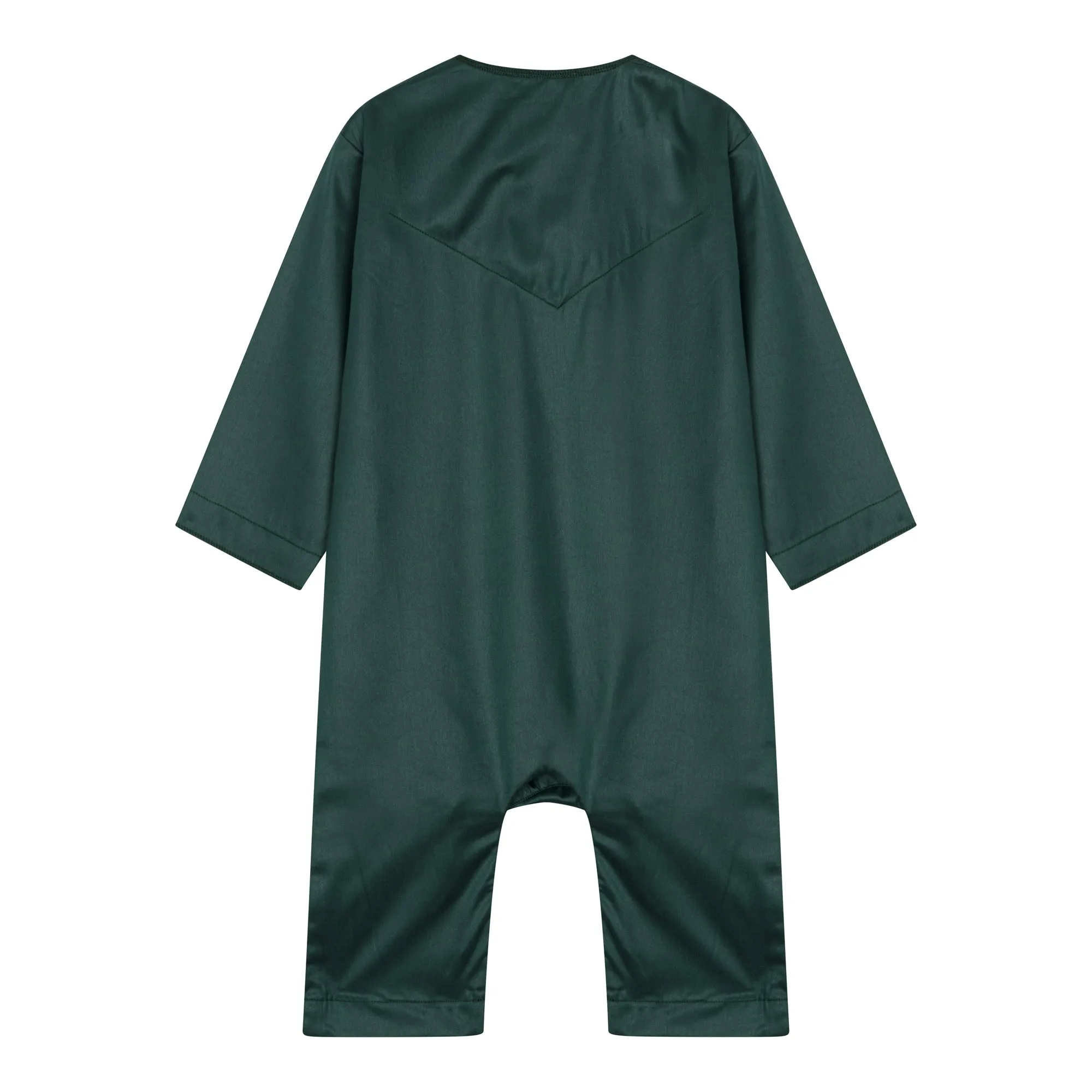 Emerald Green Emirati | Baby Romper Thobes