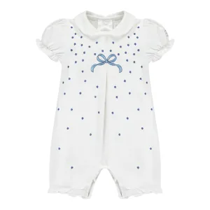 Emile et Rose - White  romper, Darla