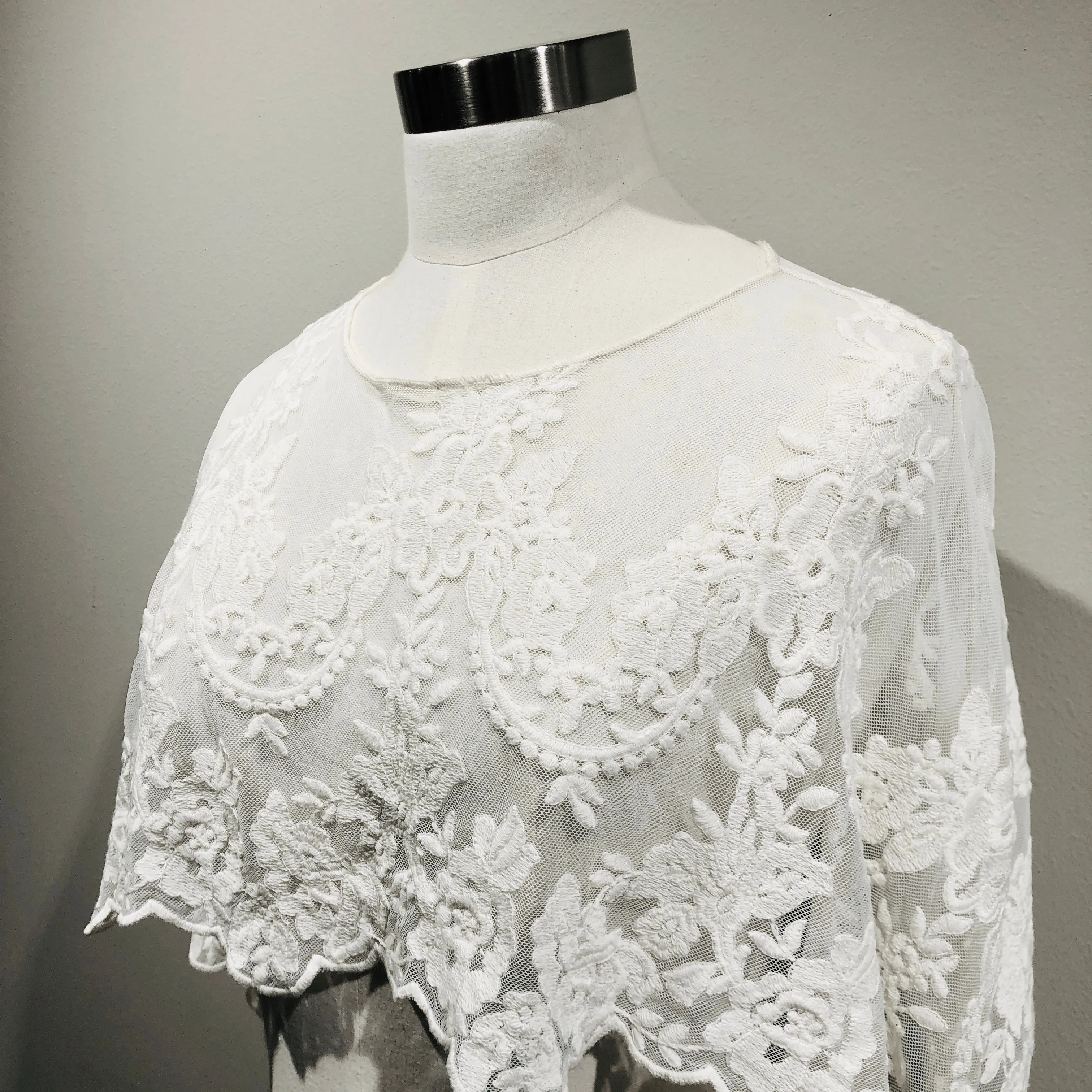 Emilia Burano Lace Cape