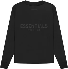 ESSENTIAL FOG LONG SLEEVE BLACK 2021