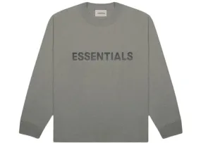 ESSENTIALS FOG 3D SILICON LONG SLEEVE CHARCOAL