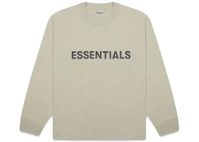 ESSENTIALS FOG 3D SILICON LONG SLEEVE MOSS