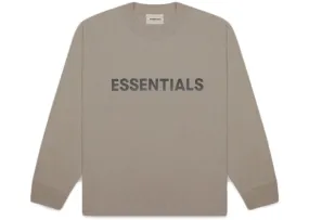 ESSENTIALS FOG 3D SILICON LONG SLEEVE TAUPE