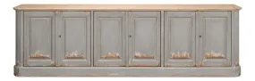 Extra Long Swedish Grey Sideboard