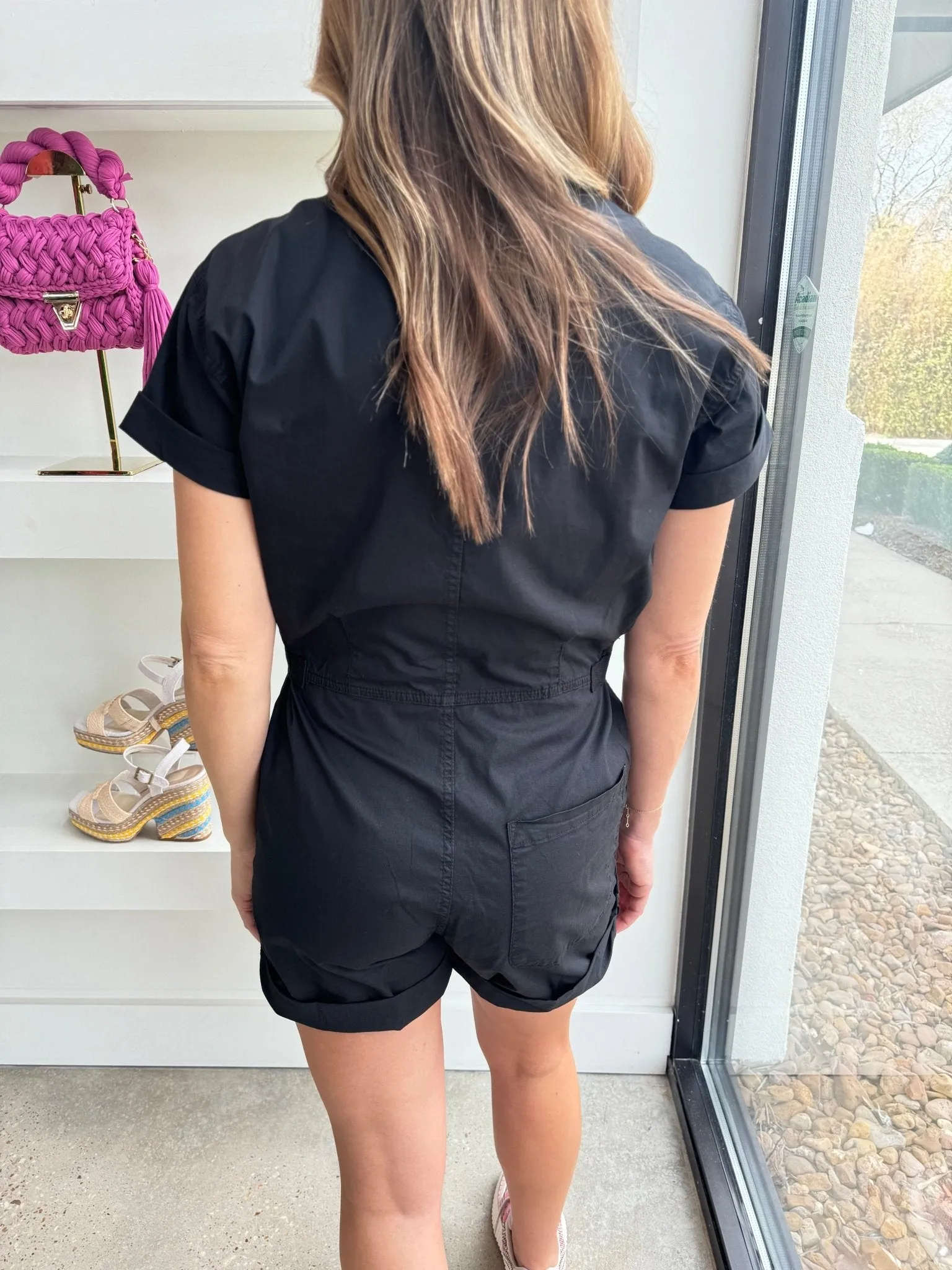 Fade to Black Parker Romper