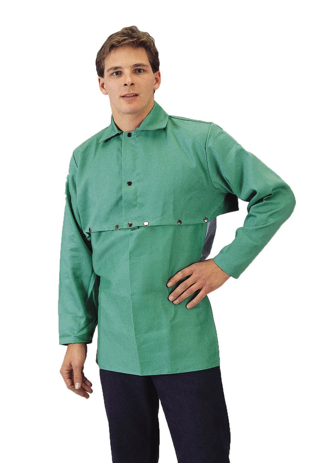 Flame-Retardant Cotton Cape Sleeves and Bib