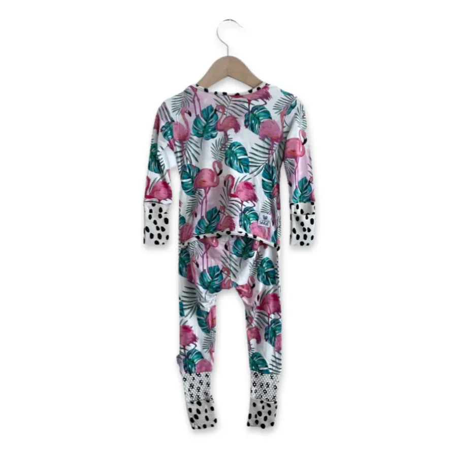 Flamingo At Your Leisure Essential Adult Romper