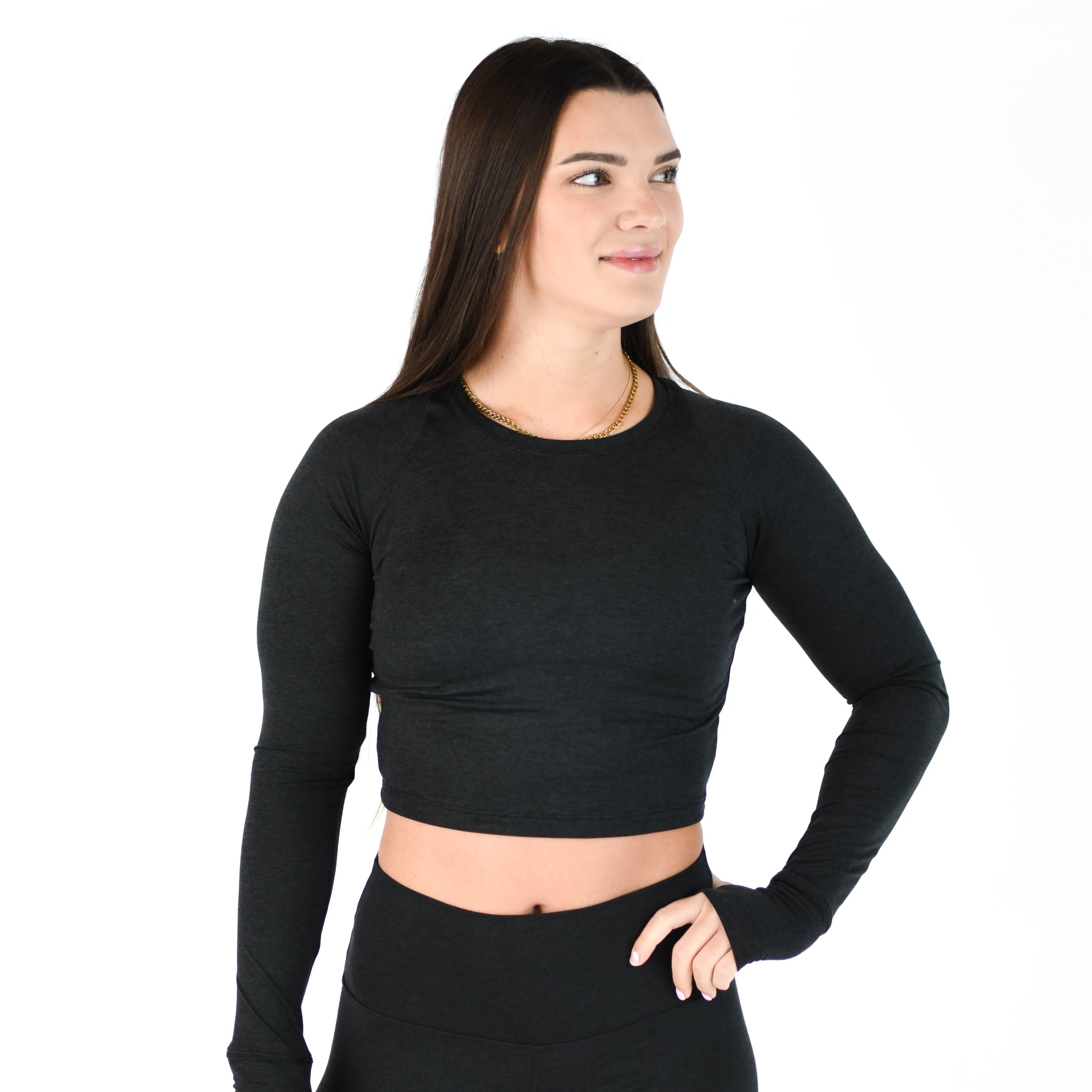 Foundation Crop Long Sleeve