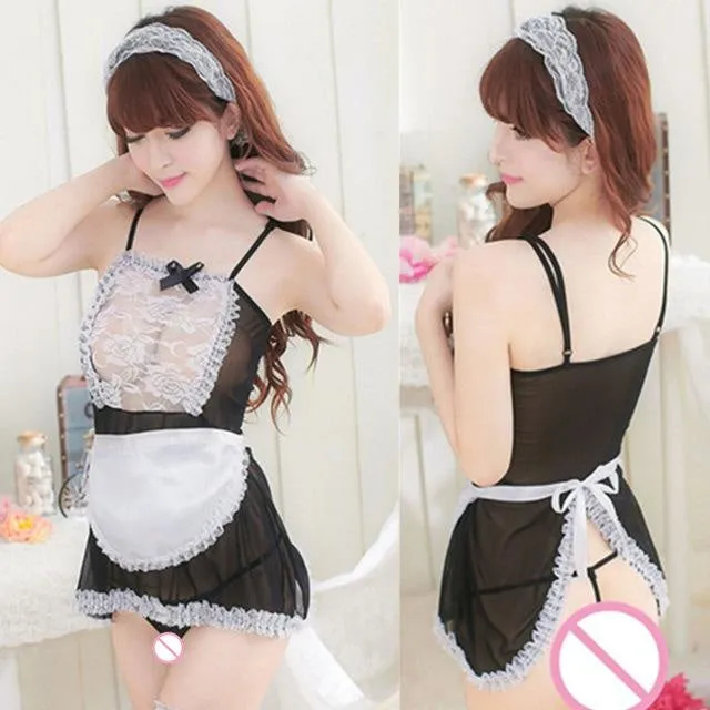 French Maid Lingerie Set