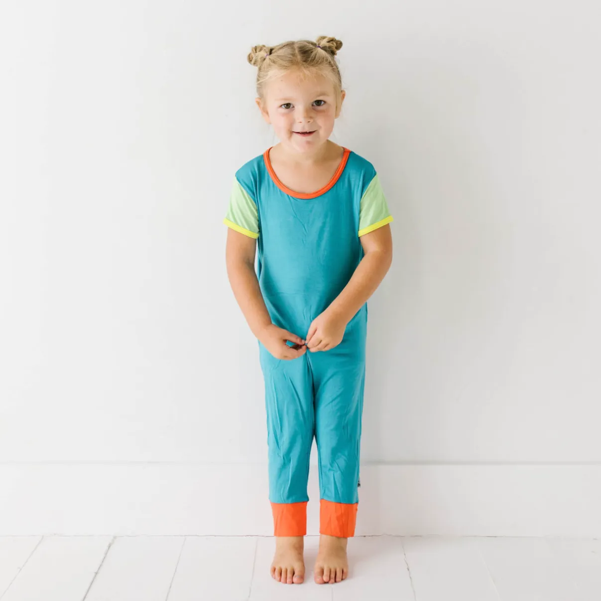 Funky Fresh Big Kid Short Long Romper